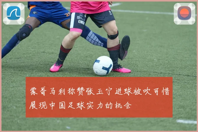 蒙哥马利称赞张玉宁进球被吹可惜展现中国足球实力的机会